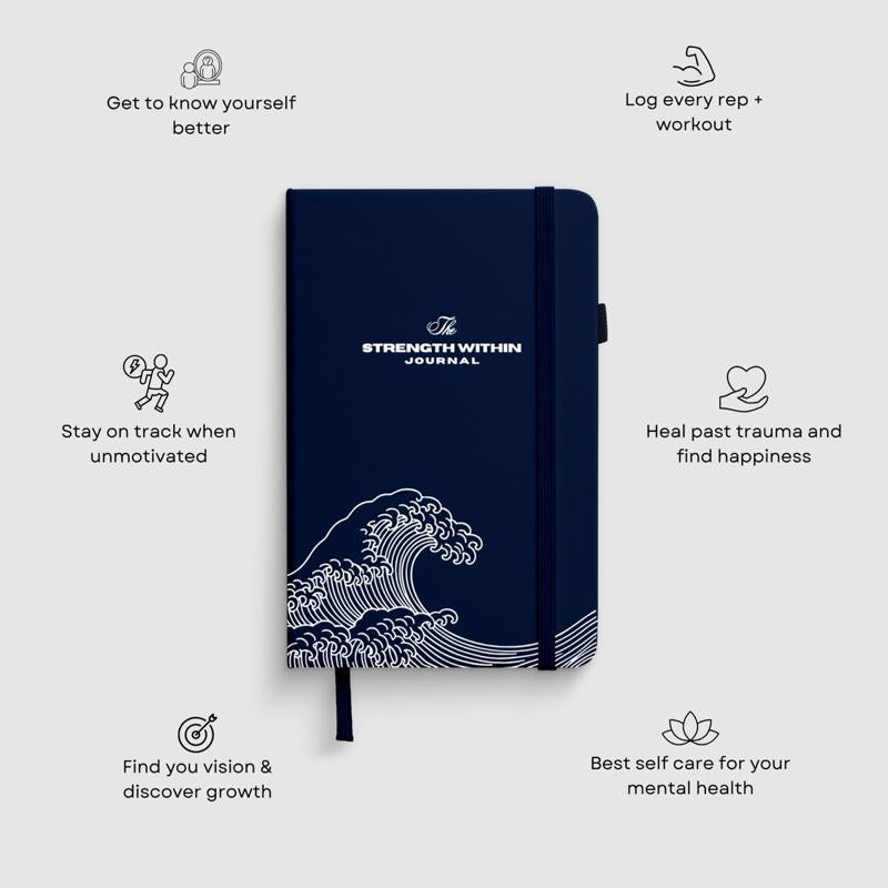 Workout Tracker & Guided Journal for Healing, Reflection and Growth | the Strength within Journal