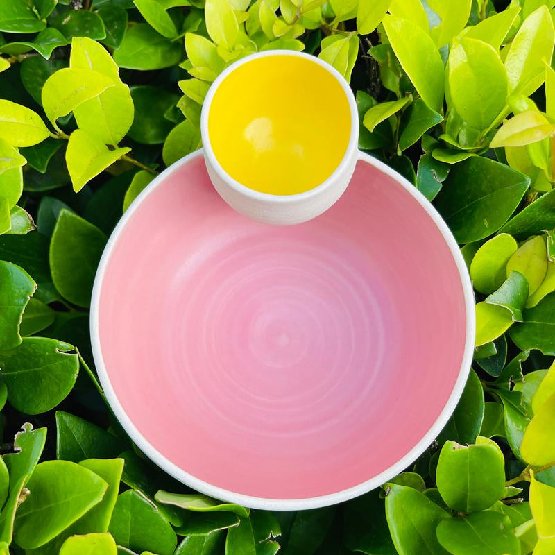 Handmade Ceramic Handmade and Ceramic Cherry and Cherry Fruit Small Bowls, French Fries Bowls, Salad Bowls, Dumpling Bowls