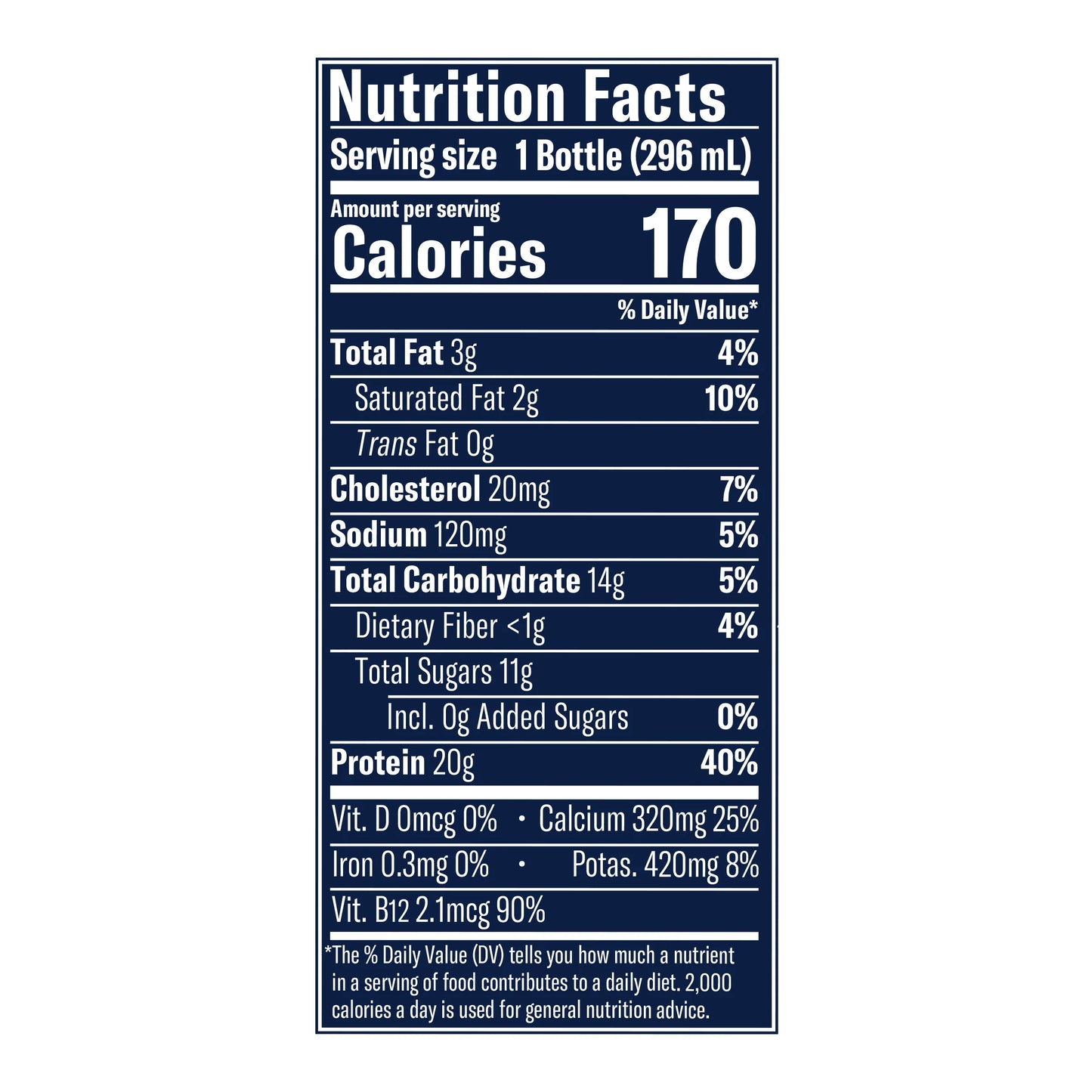 20G Protein Low-Fat Greek Yogurt Drink Mixed Berry Vanilla 10 Fl Oz Bottle